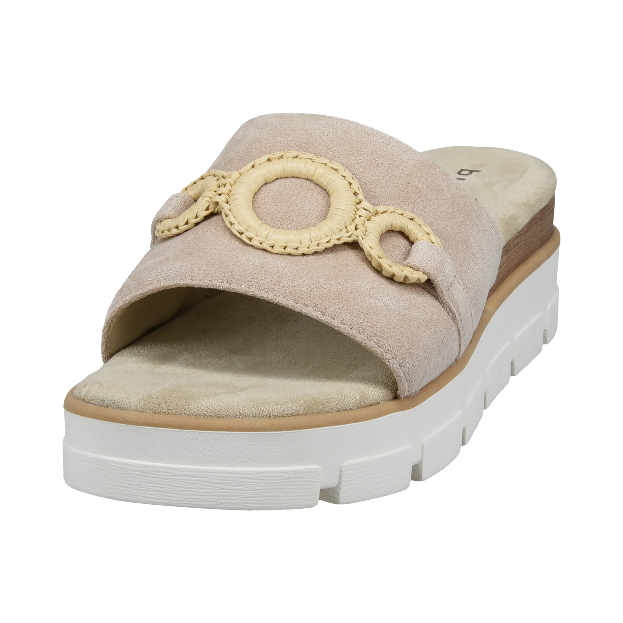 Pantoletten beige
