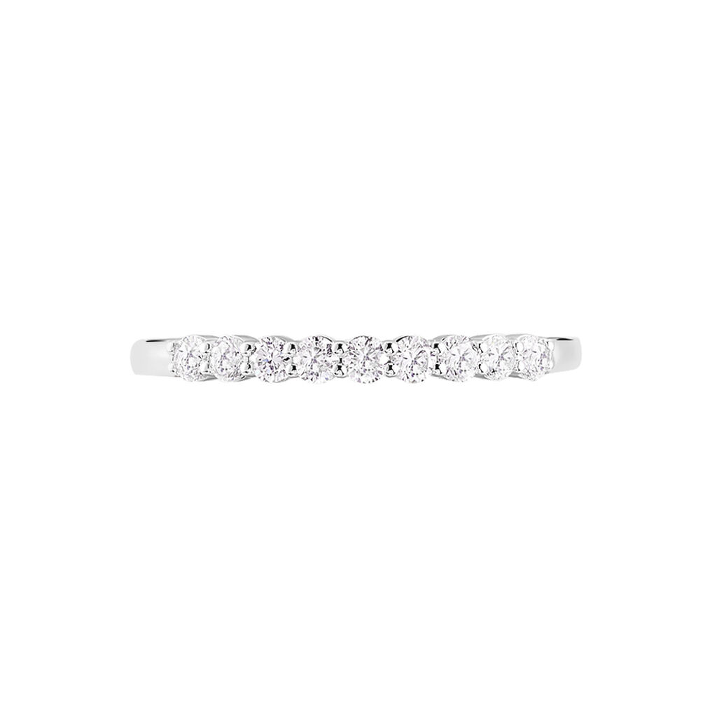 Alliance Hera Or Blanc Diamant