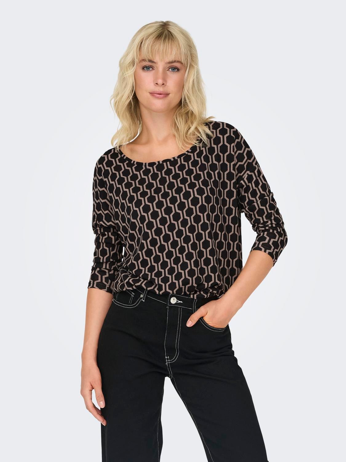 ONLELCOS Top Black
