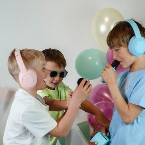 Kopfhörer Hybrid Noise-Cancelling Bluetooth Kopfhörer Blue