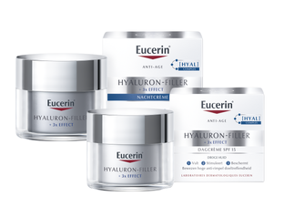 Eucerin Hyaluron-Filler Huidverzorgingsset - Dagcrème SPF30 en Nachtcrème - 2 stuks