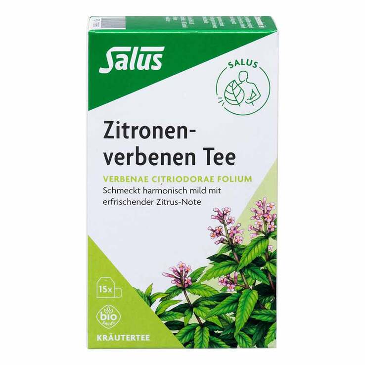 Zitronenverbene Tee Bio Salus Filterbeutel, 15 St