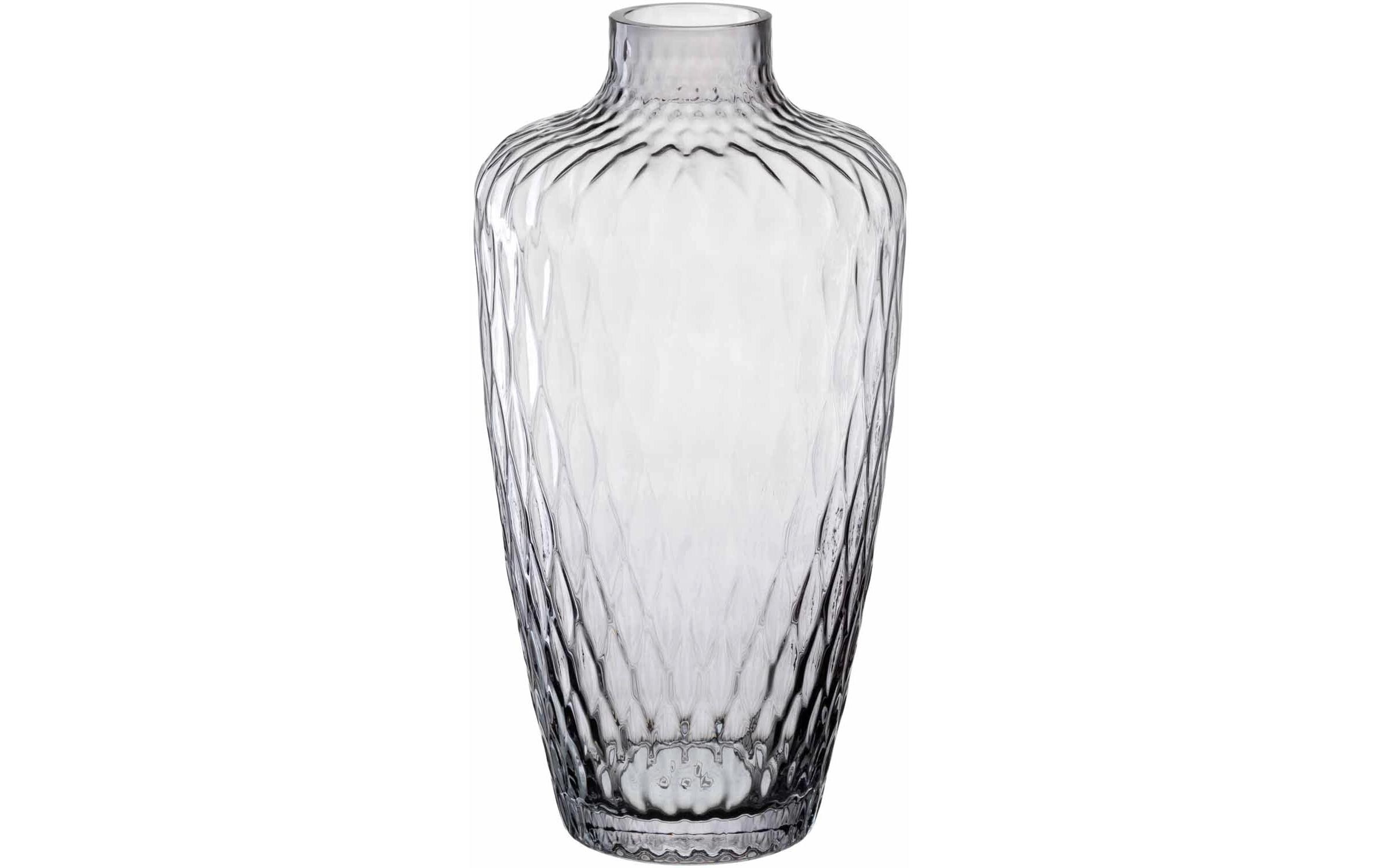 Vase Giulia Grau, 15 x 29 cmTischlicht