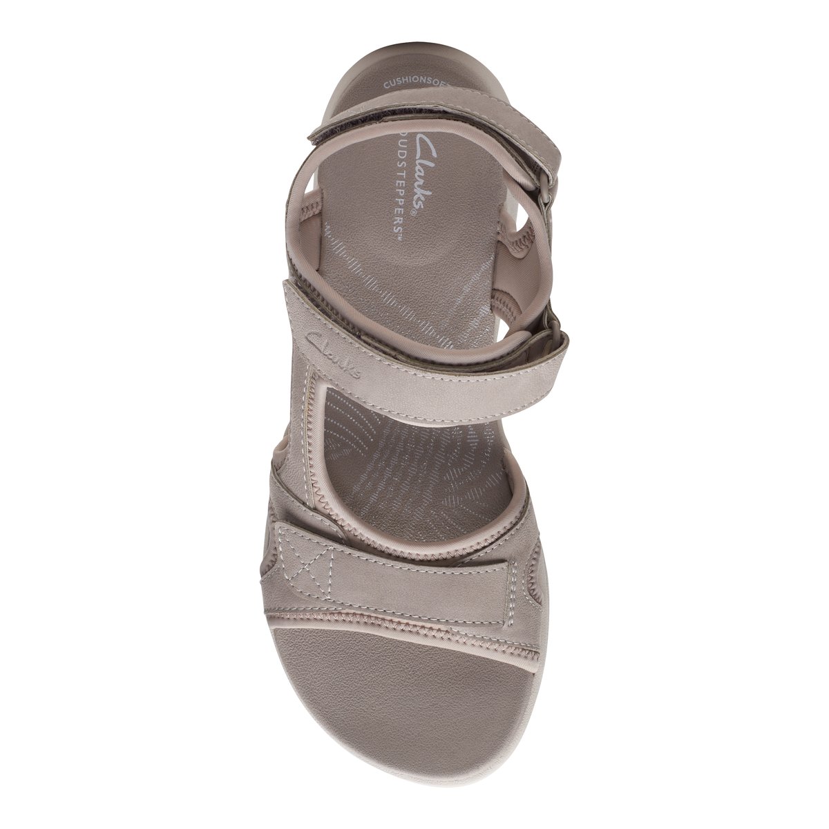 CLARKS-Mira_bay-Sandales à brides sportives - Talon plat - Autre Gris