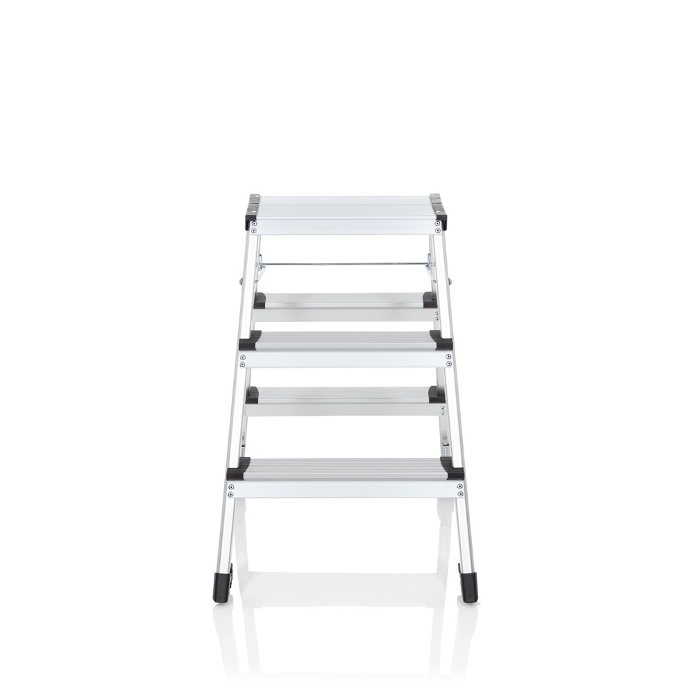 Klappleiter SOLID IV Aluminium hjh OFFICE