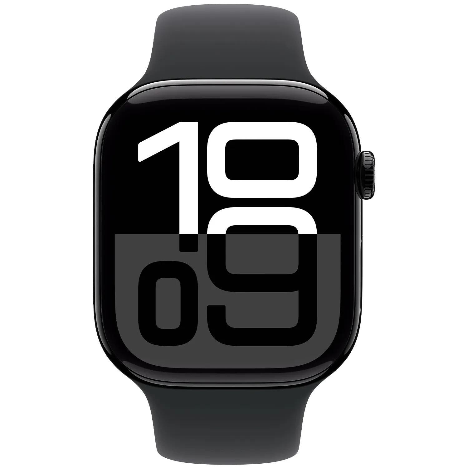 Apple Watch Series 10 GPS 46mm Jet Black Aluminium Sport Band S/M MWWP3