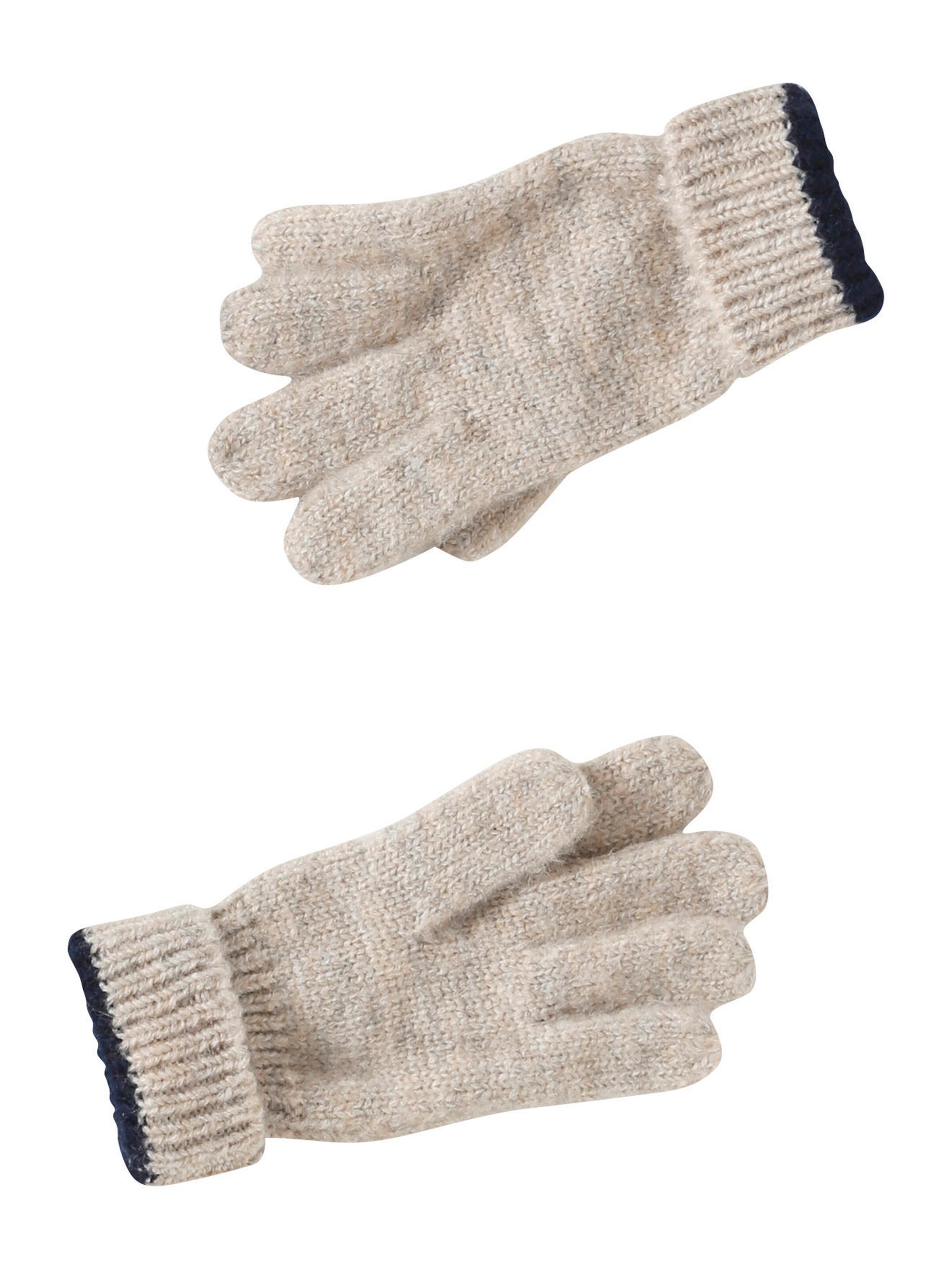 Vertbaudet Jungen-Set COOL KIDS: Mütze, Rundschal & Handschuhe graublau