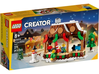 LEGO Winterse marktkraam (40602)