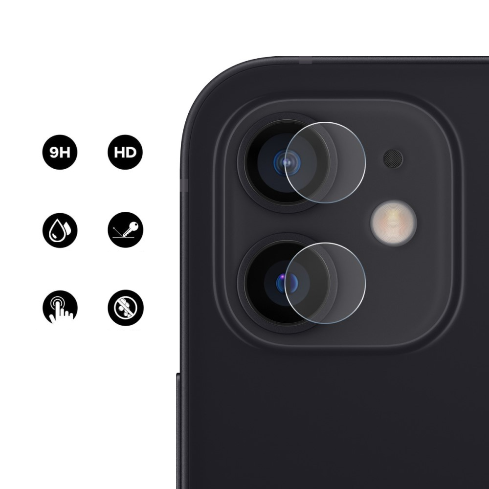 (2er Set) iPhone 12 / iPhone 12 Mini Kamera Panzer Glas