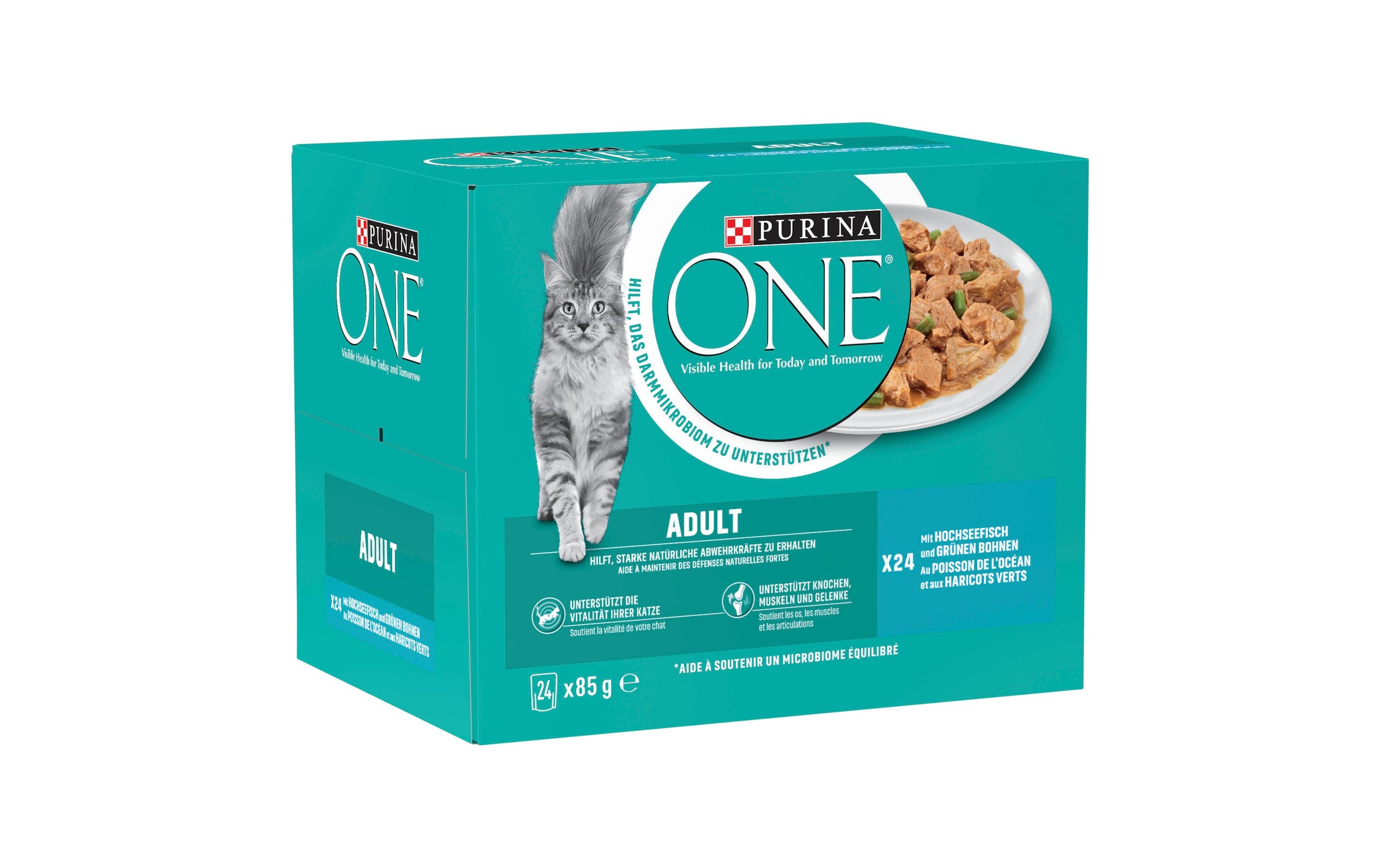 Adult Fisch 24 x 85 gAlleinfuttermittel für ausgewachsene Katzen