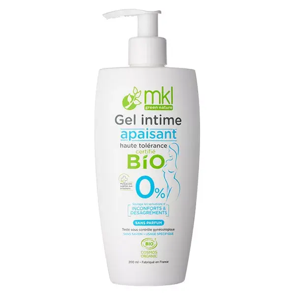 Gel de Higiene Íntima Orgânico Suavizante MKL Green Nature 200ml