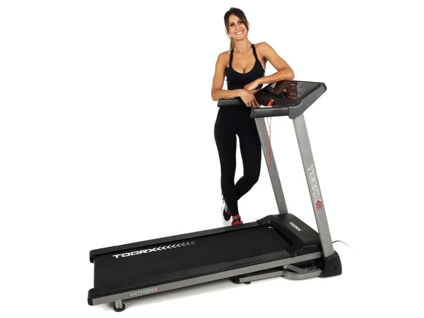 Toorx Motion Plus, 100 kg, 0,8 km/t, 14 km/t, 1 bruger(e), Sort, Grå, 0 - 12%