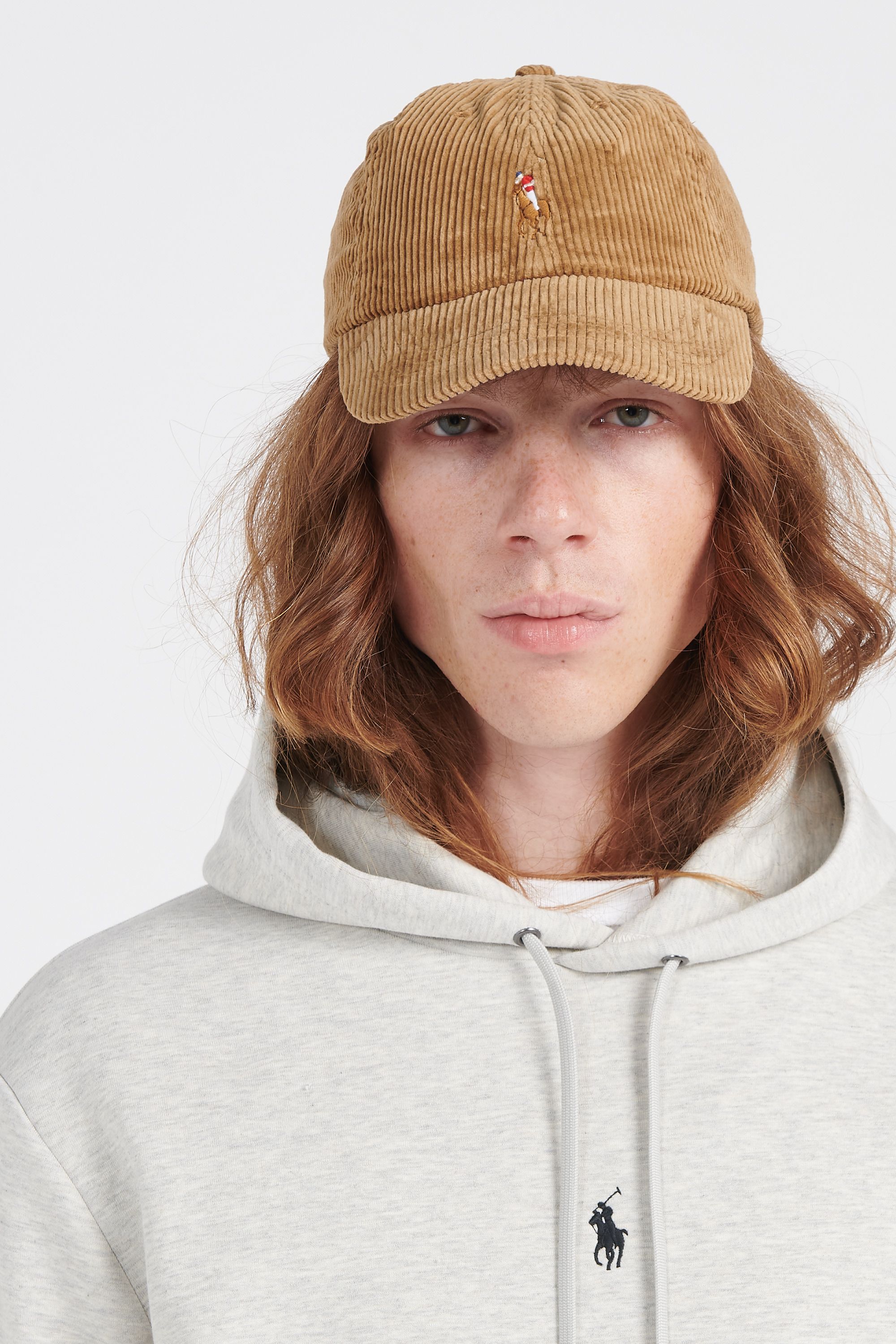 POLO RALPH LAUREN Casquette  Corduroy Ball Cap Beige