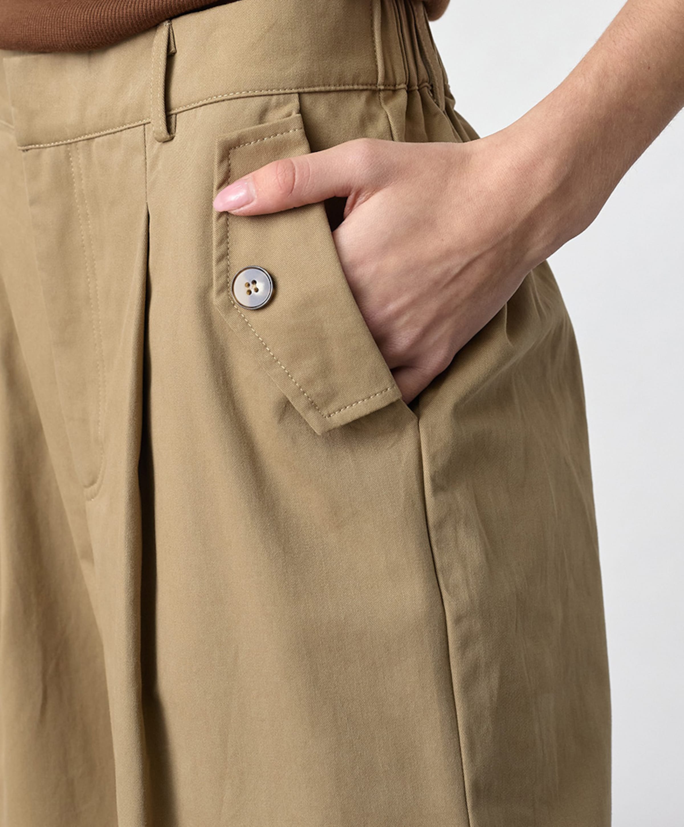 Sisters Point EDITH-PA dames broek beige
