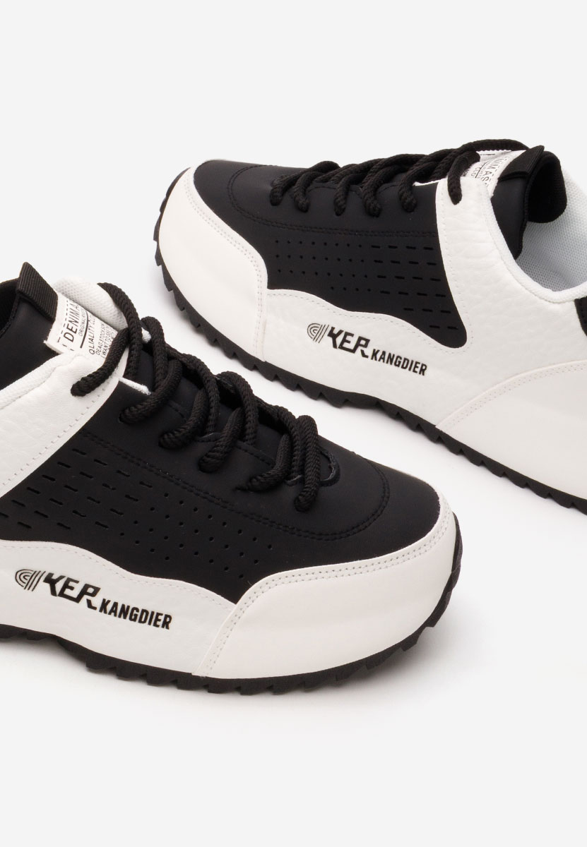 Baskets pour hommes blancs Kingod