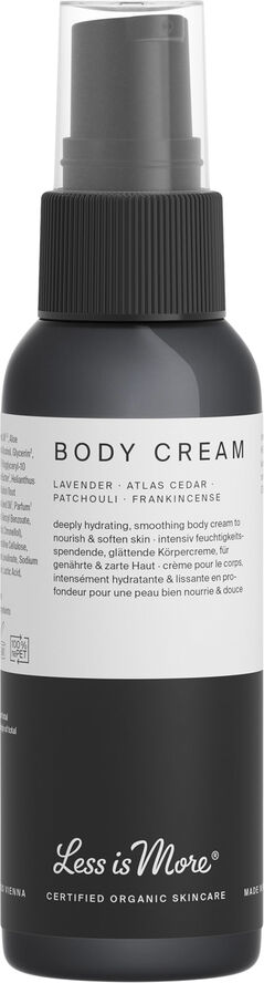 Less Is More Organic Body Cream Lavender