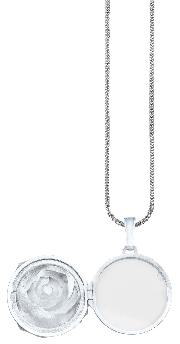 Medaillon im Rosen-Design