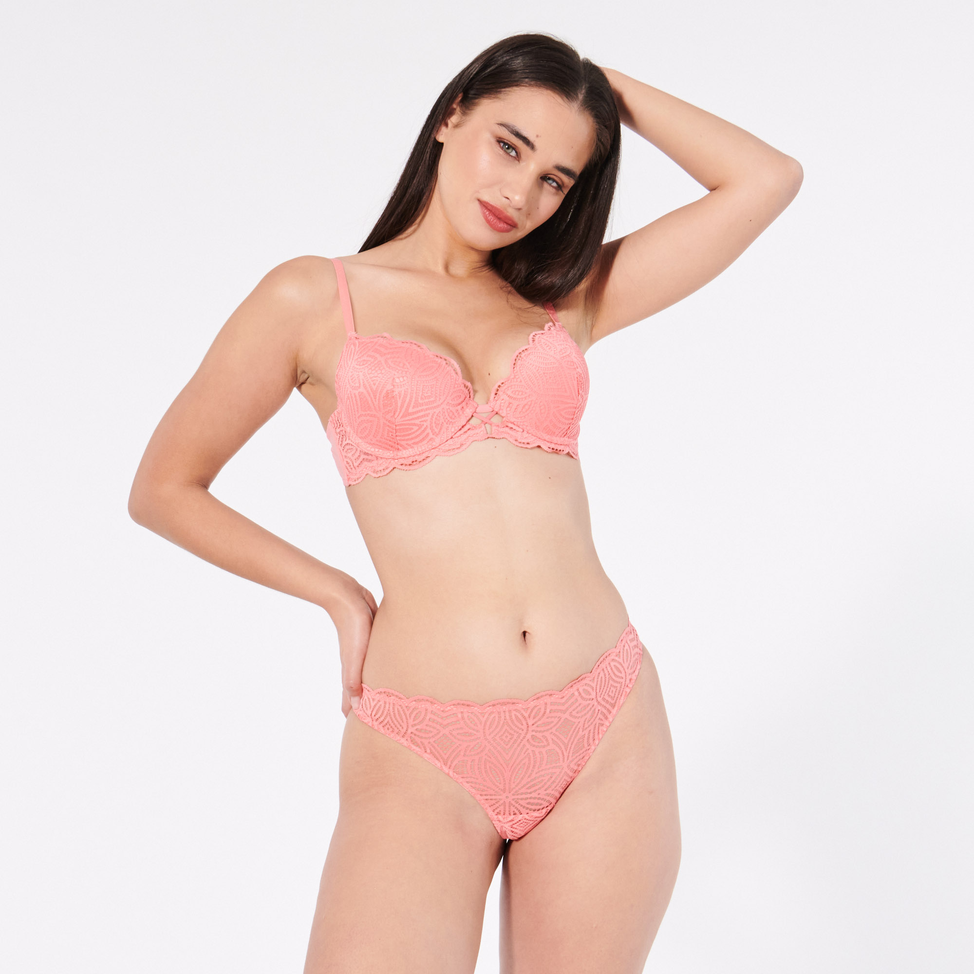 Soutien-gorge push-up en dentelle