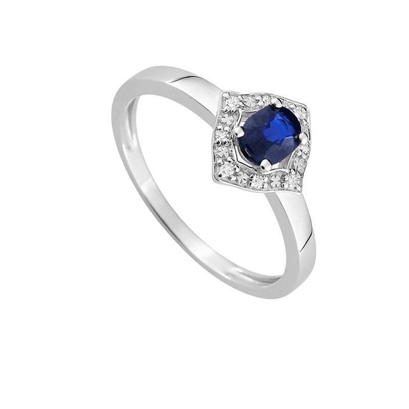 Bague femme - Saphir - Or 18 Carats