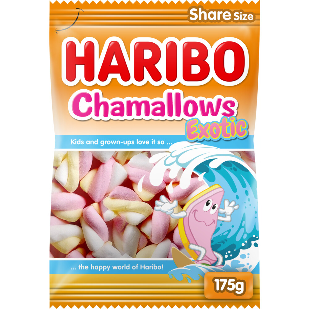 3x Haribo Chamallows Exotic175 gr