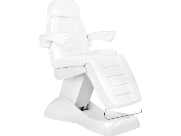 Activeshop Electric cosmetic armchair Lux 4M white with a cradle