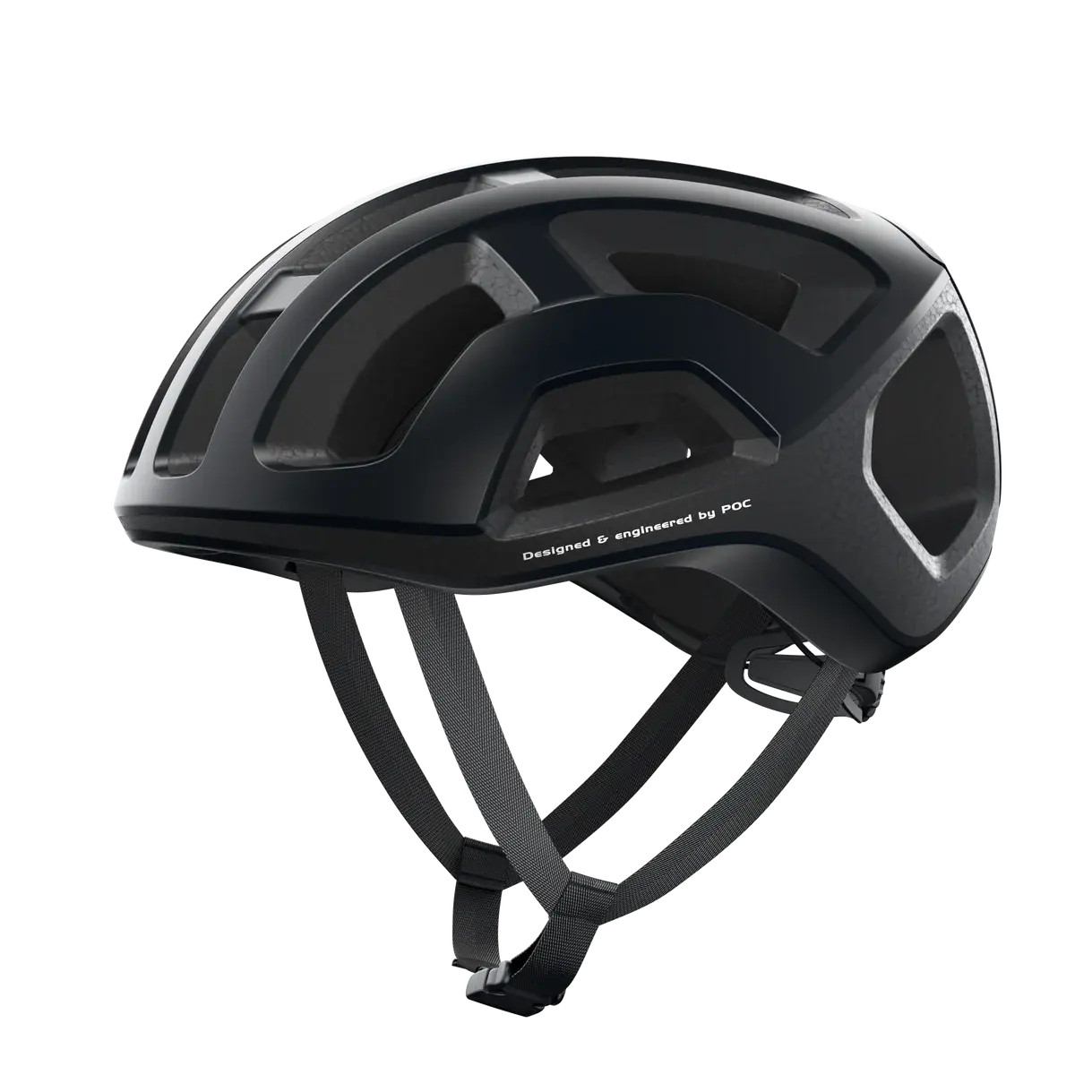 POC Ventral Lite Wide Fit Race Fietshelm Mat Zwart