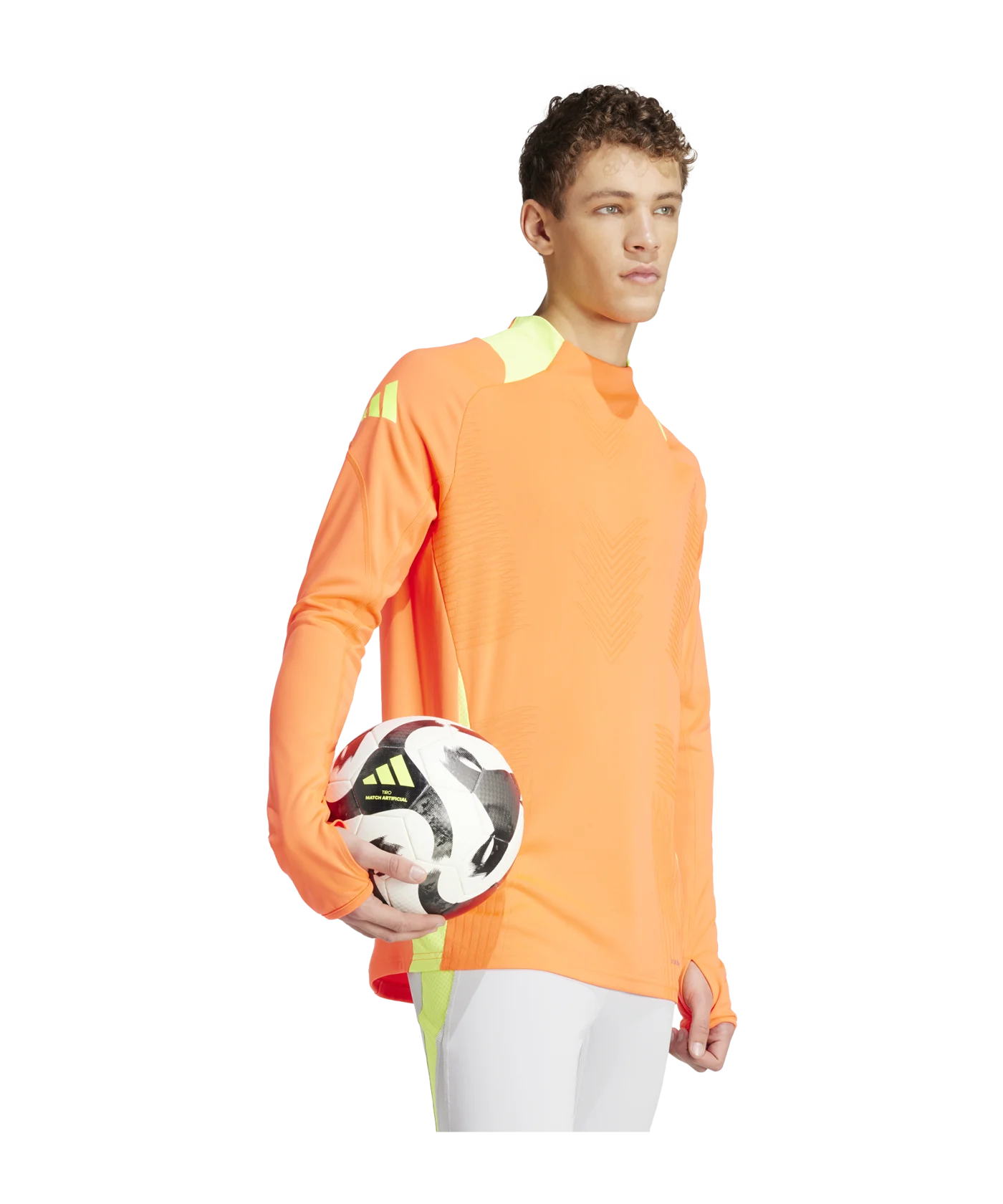 adidas Tiro 24 Pro Trainingstop Rot Gelb