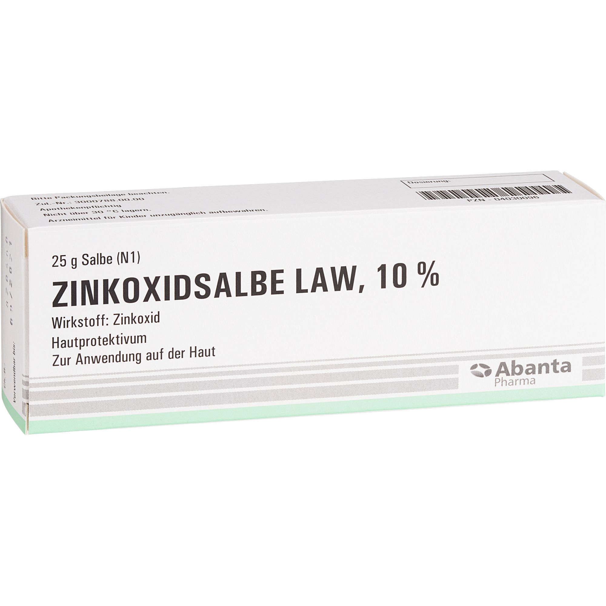 Zinkoxidsalbe LAW 10 %