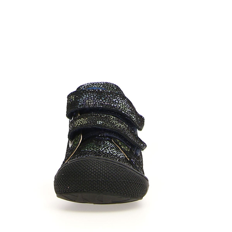 Naturino Naturino Cocoon Supersouple Velcros Marine Fleurs