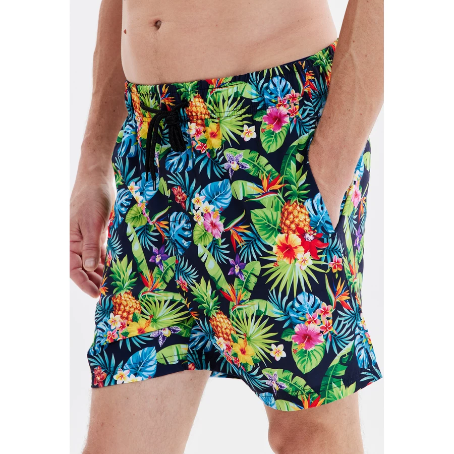 Cruz Badehose Wassim Print 3481