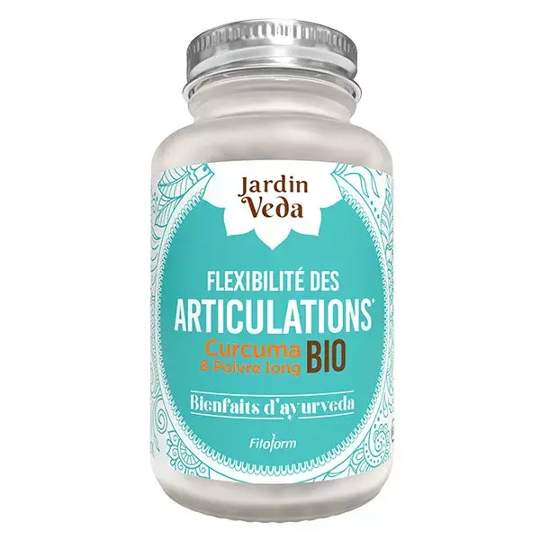Jardin Veda Ayurveda Benefícios Flexibilidade Articular Orgânico 60 cápsulas