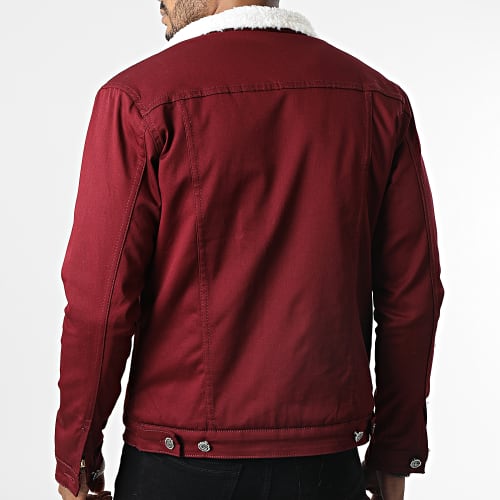 Veste Jean Col Mouton 7004 Bordeaux