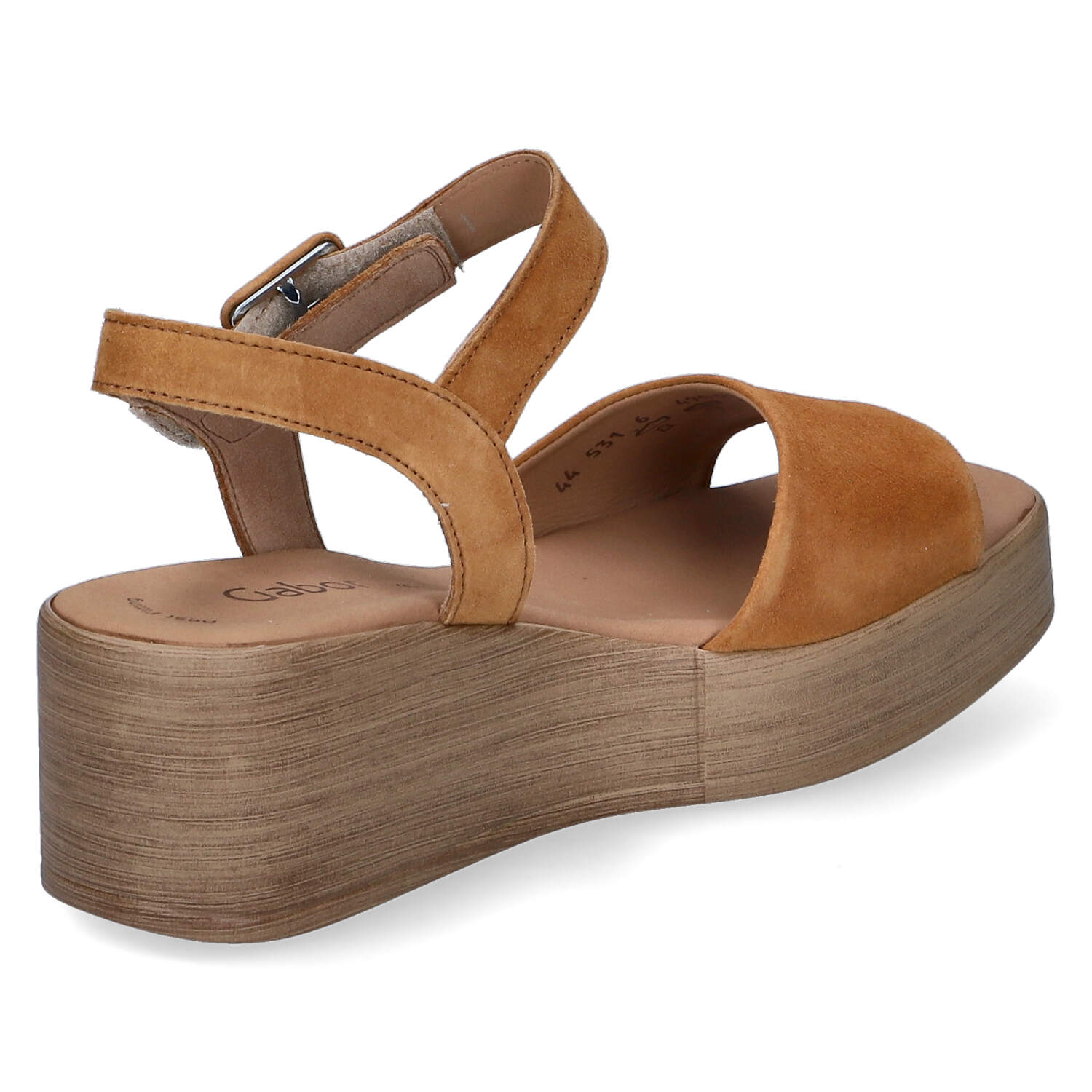 Gabor Keilsandaletten - cognac (holz)