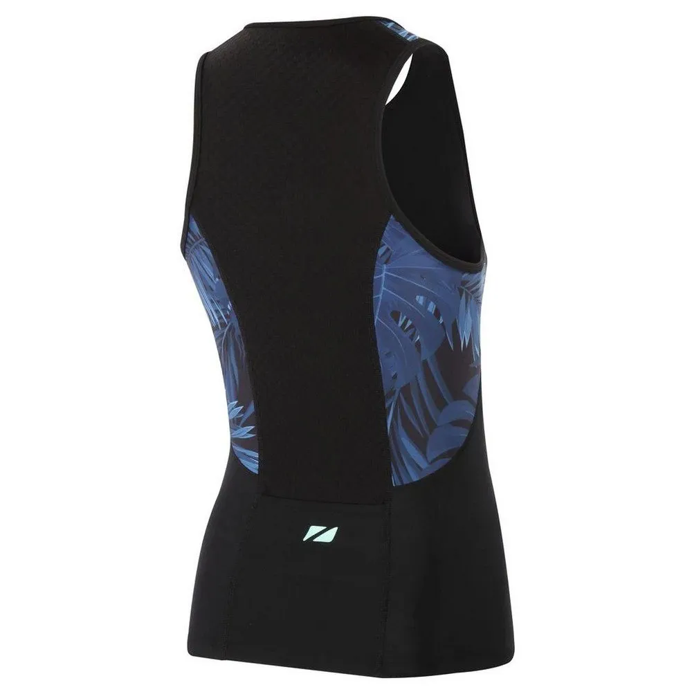 Zone3 Activate  Tropical Palm Ärmelloses Neoprenshirt