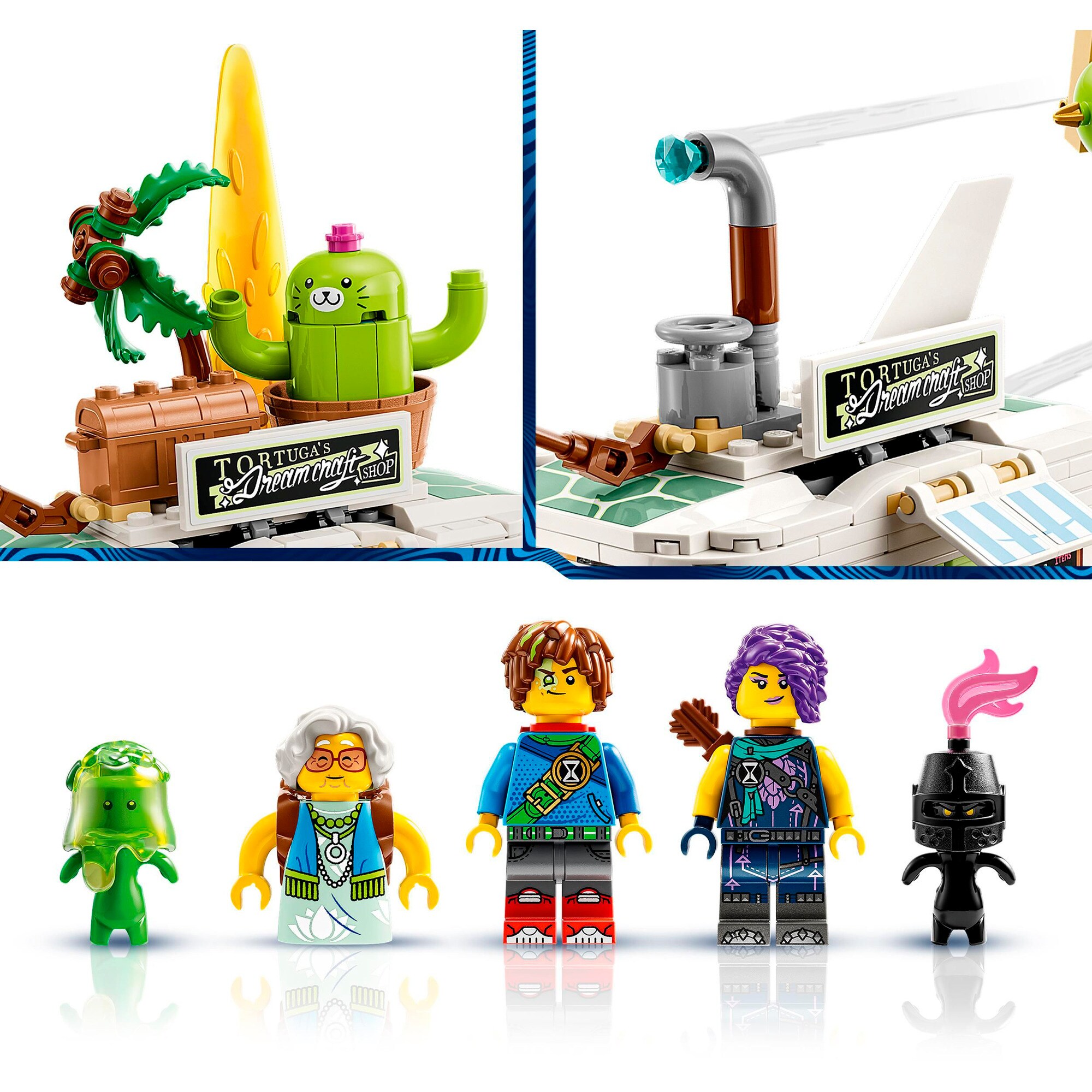 LEGO Konstruktionsspielzeug DREAMZzz Mrs. Castillos Schildkrötenbus