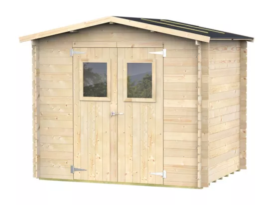 Abri de jardin en bois pour outils avec double porte ToolDuoCabin