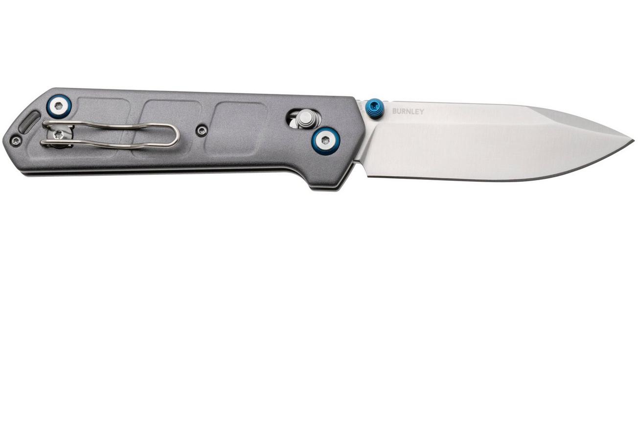 Böker Plus Kihon DC Alu 01BP0023 Satin Nitro-V, Aluminum, zakmes, Lucas Burnley design