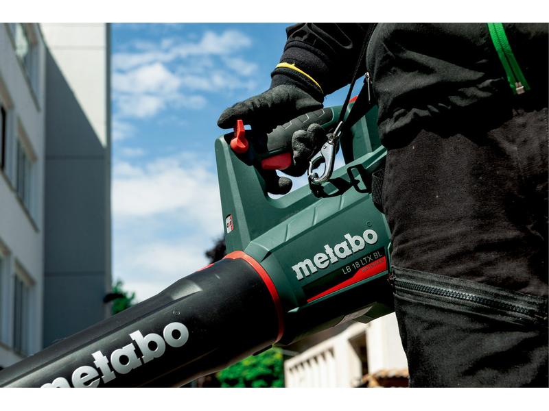Metabo Akku-Laubbläser LB 18 LTX Solo Leises Akku-Blasgerät, ohne Akkupack, ohne Ladegerät