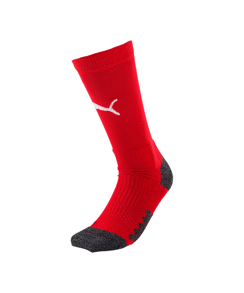 PUMA LIGA Crew Training Socks Socken Rot Weiss F01