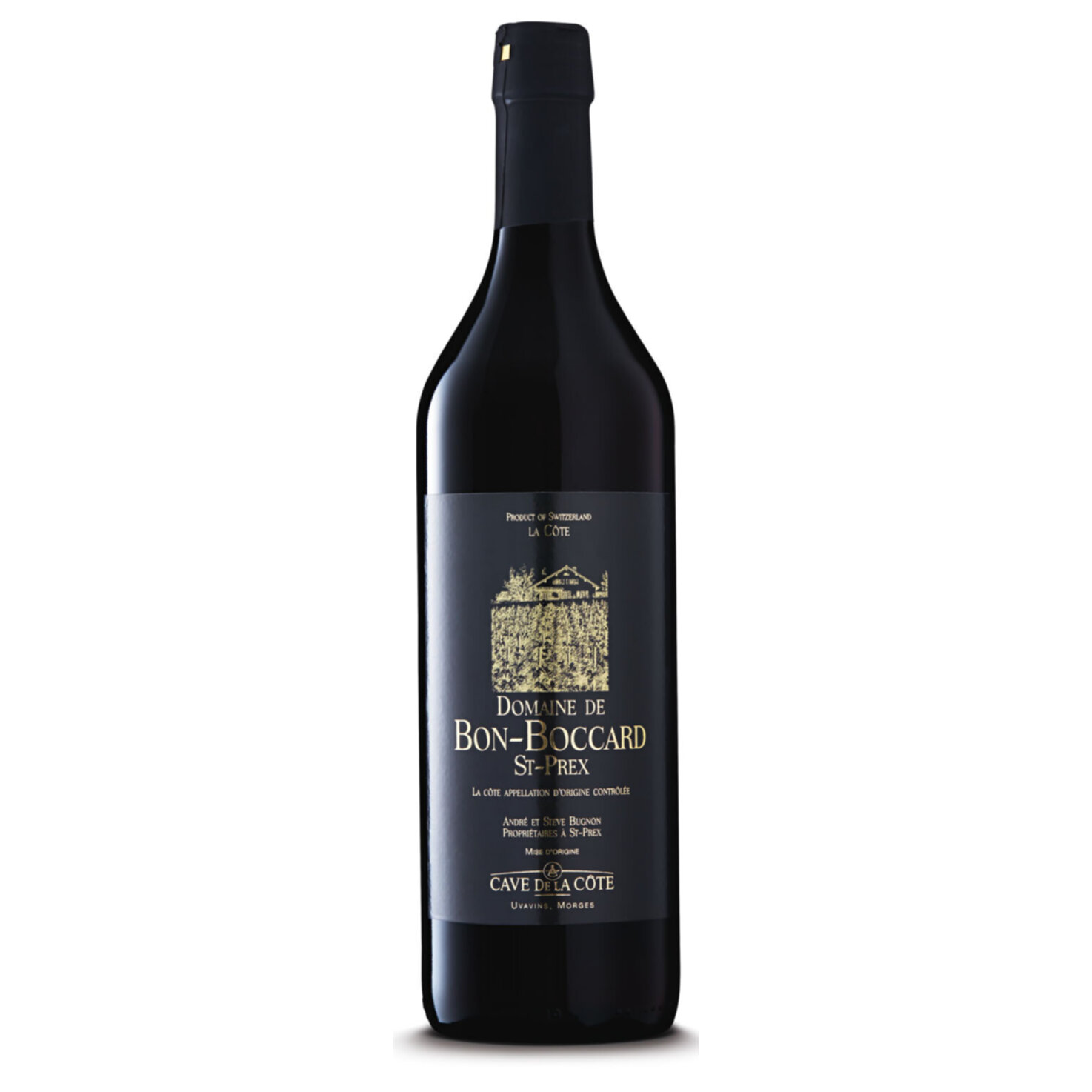 La Côte AOC Assemblage Rouge Domaine de Bon-Boccard St-Prex Cave de la Côte -75cl