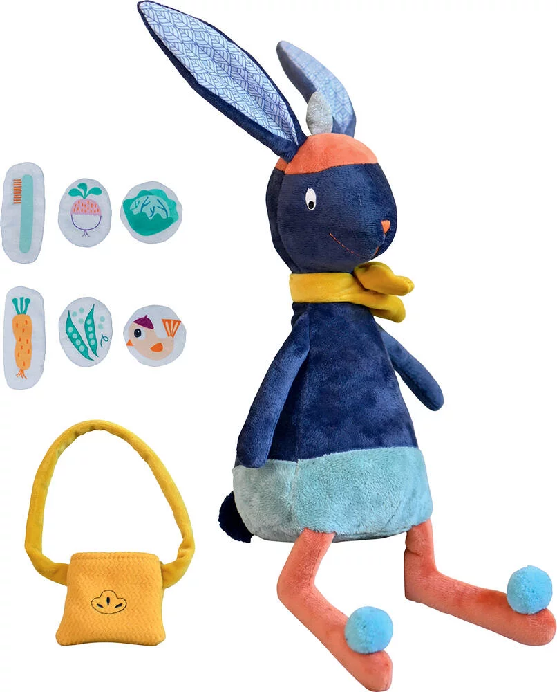 PELUCHE - GABIN LAPIN D'ACTIVITÉS