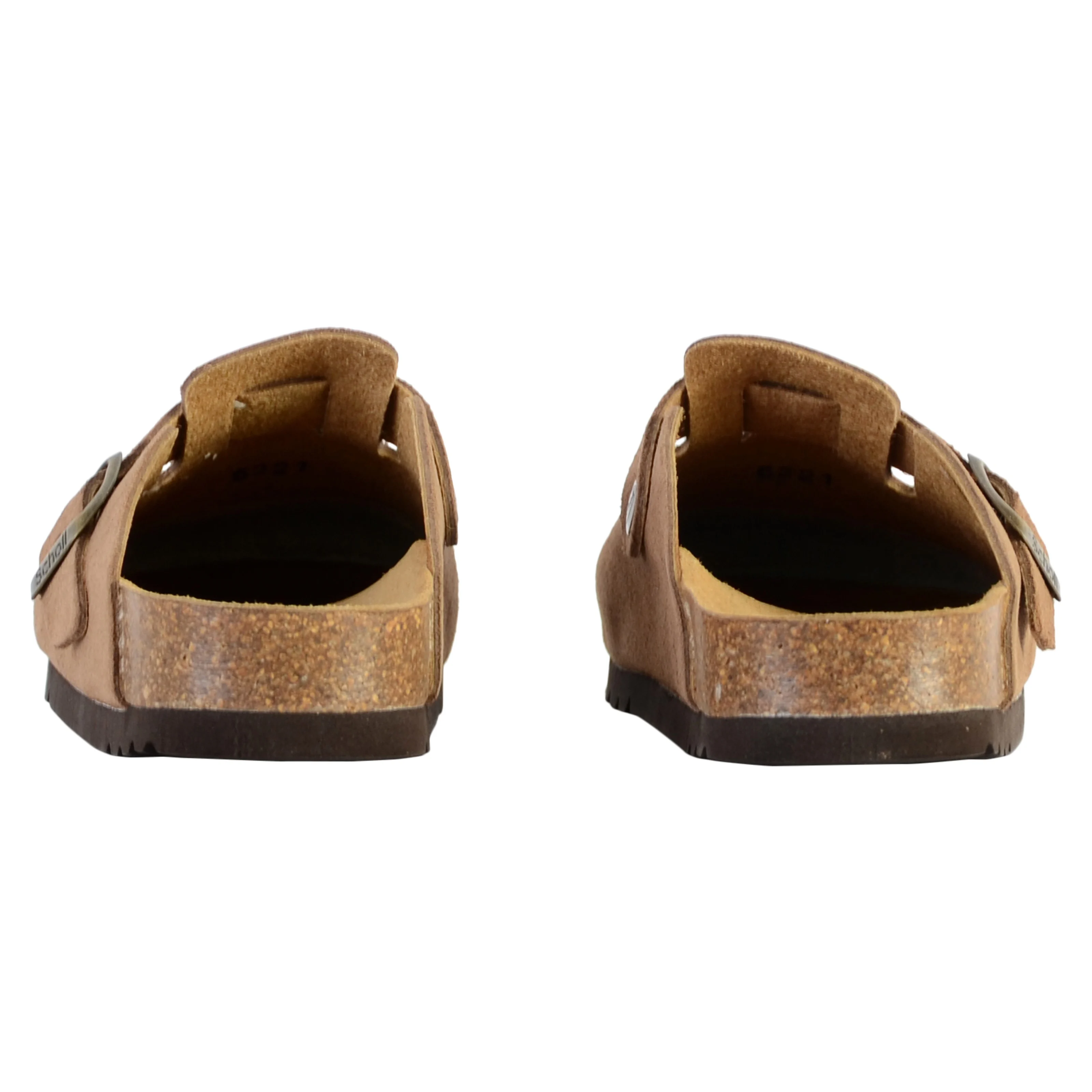 Mules cuirfae | Marron
