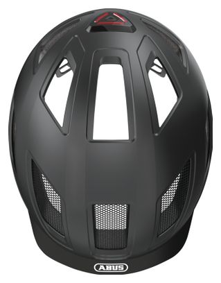 Casque Abus Hyban 2.0 LED signal Noir