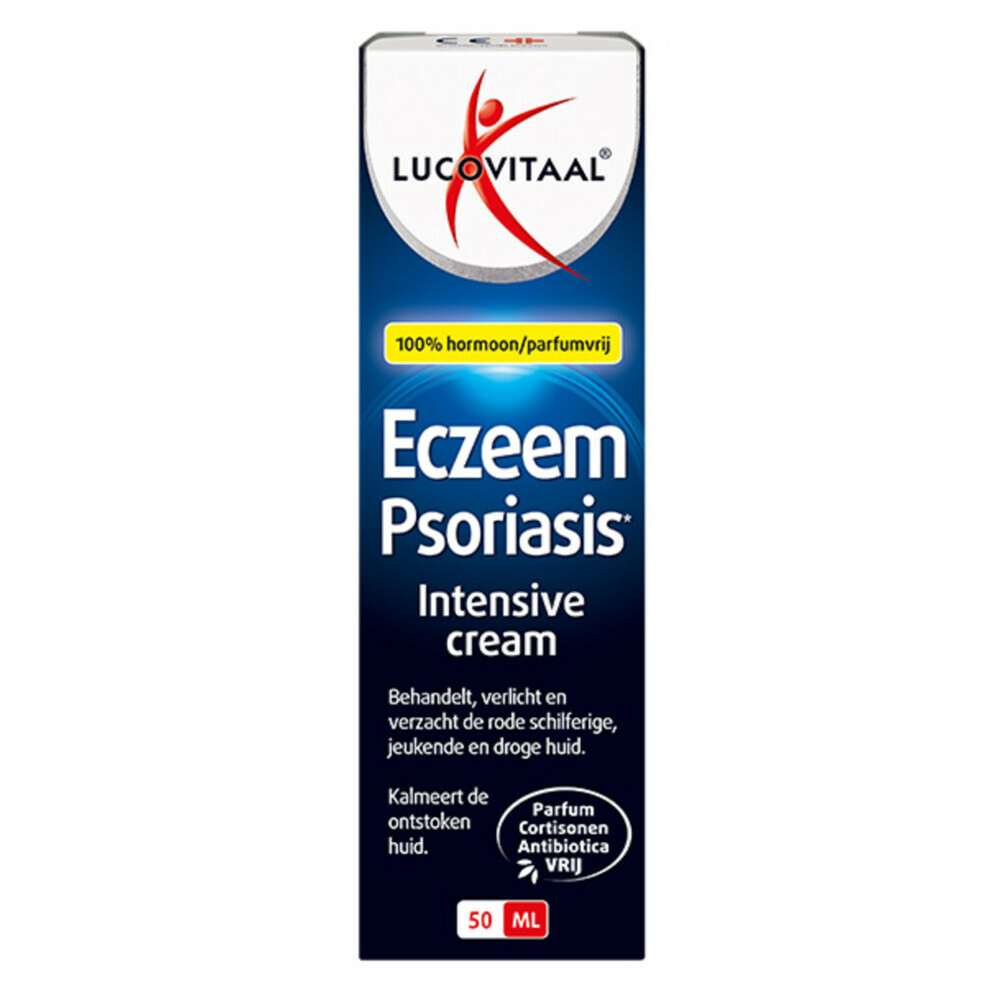 2x Lucovitaal Eczeem Psoriasis Intensieve Creme50 ml