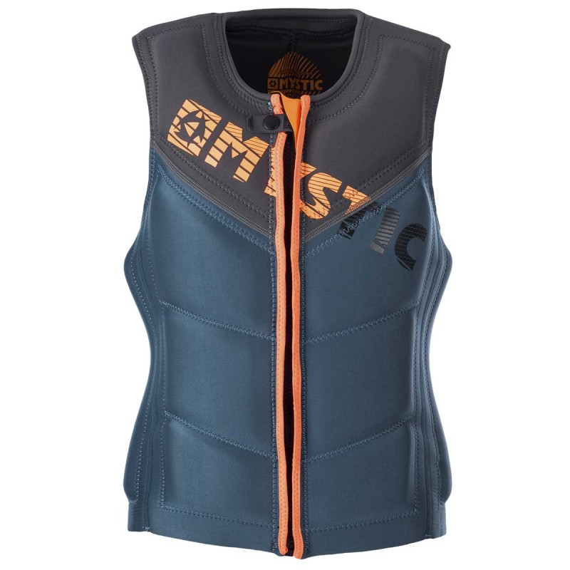 Impact Vest Mystic Star FZip Wake Orange - The Corner Shop