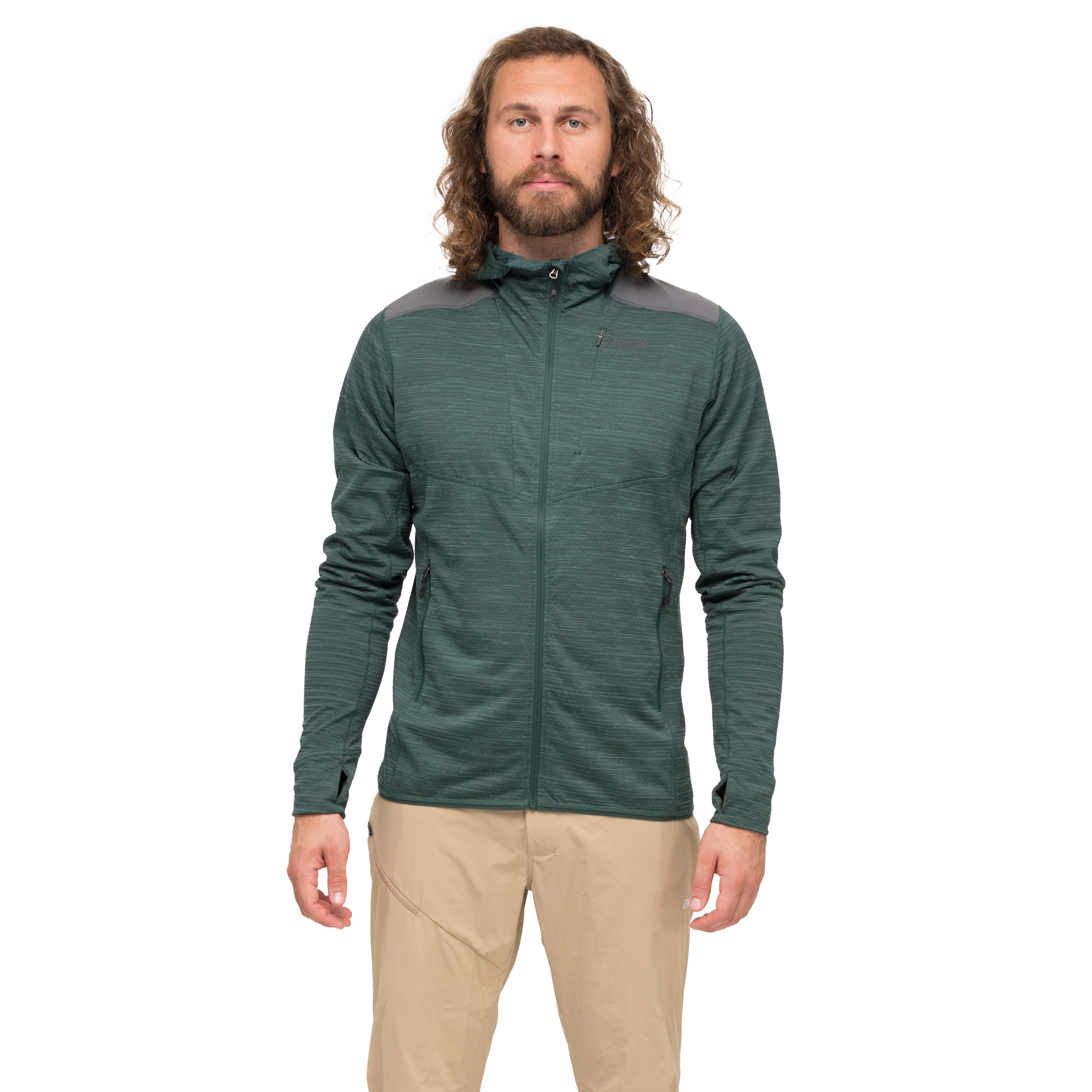 Rabot Active Mid Hood Jacket Duke Green