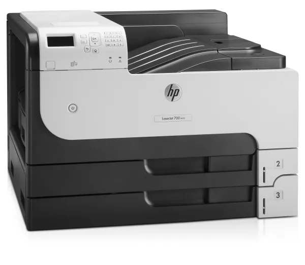HP LaserJet Enterprise 700 Printer M712dn - Printer - S/H - Duplex - laser - A3/Ledger - 1200 dpi - op til 41 spm - kapacitet: 600 ark - USB, Gigabit LAN, USB vært