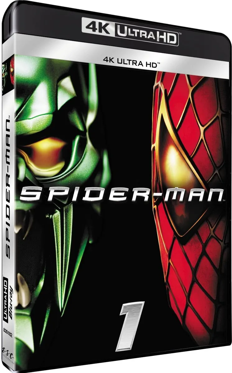 Spider-Man 1 (Blu-ray UHD 4K) Disques Blu-ray films