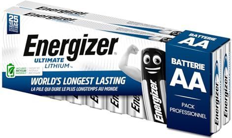 Energizer - Ultimate Lithium - AA Batterijen - 20 Stuks - Lange Levensduur