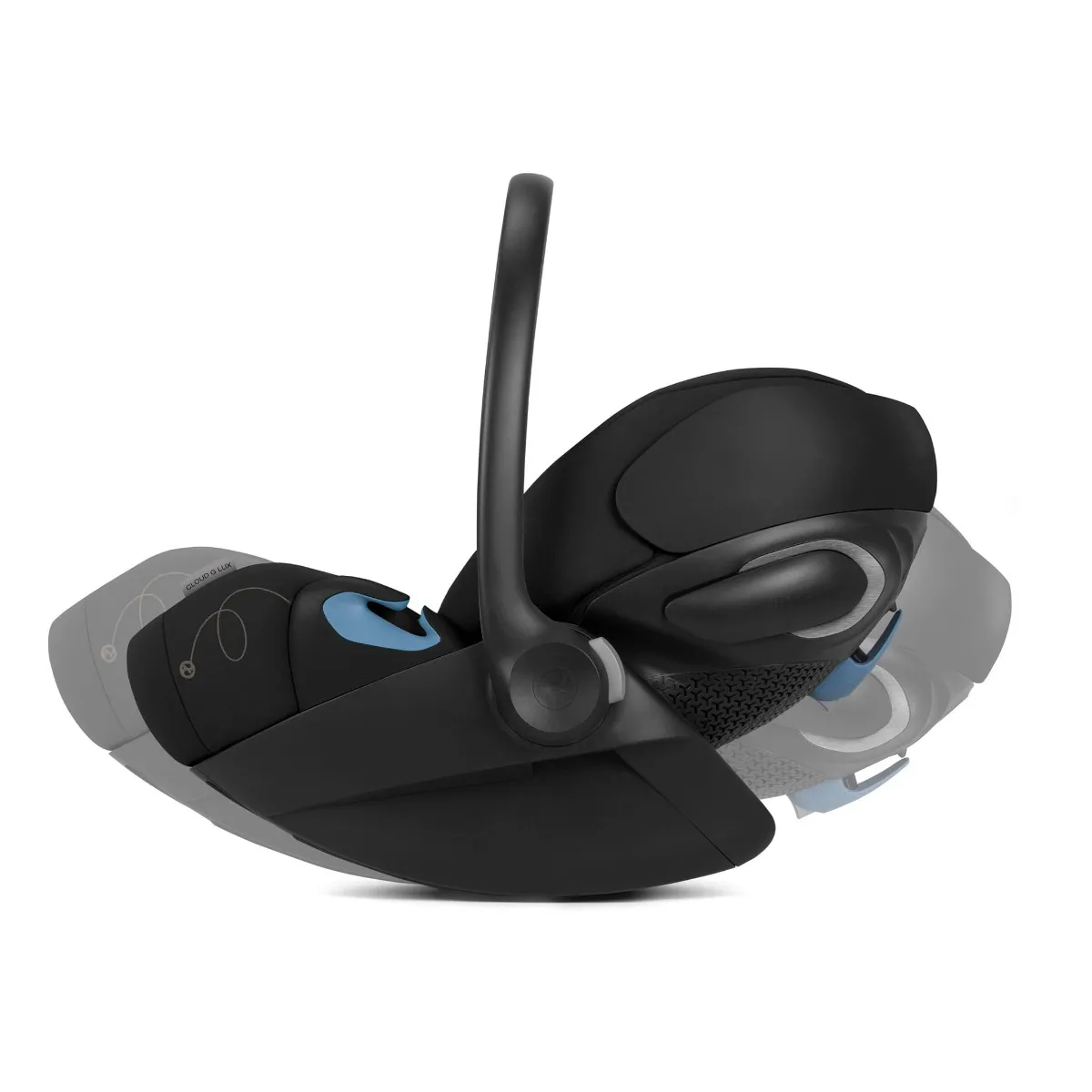 Cybex Siège d’Auto Cloud G Lux 4-35lb - Moon Noir
